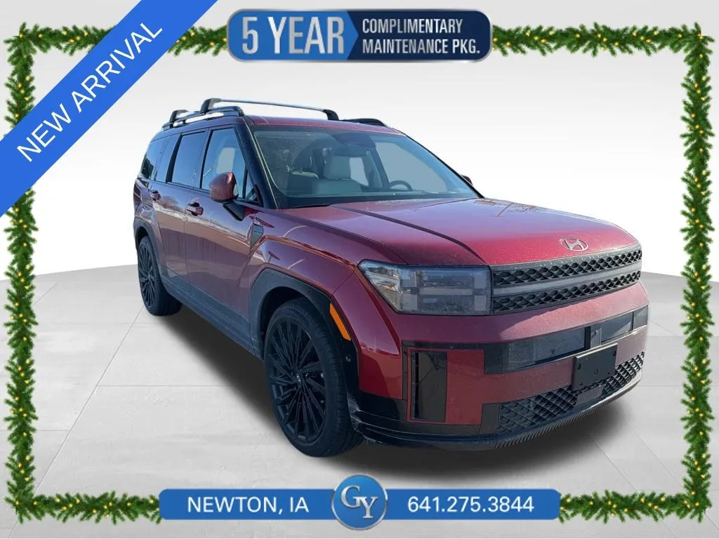 Red 2025 Hyundai Santa Fe Calligraphy for sale in Newton, IA