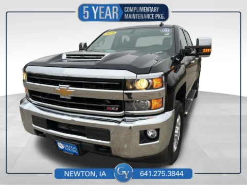 Black 2019 Chevrolet Silverado 2500HD LTZ for sale in Newton, IA