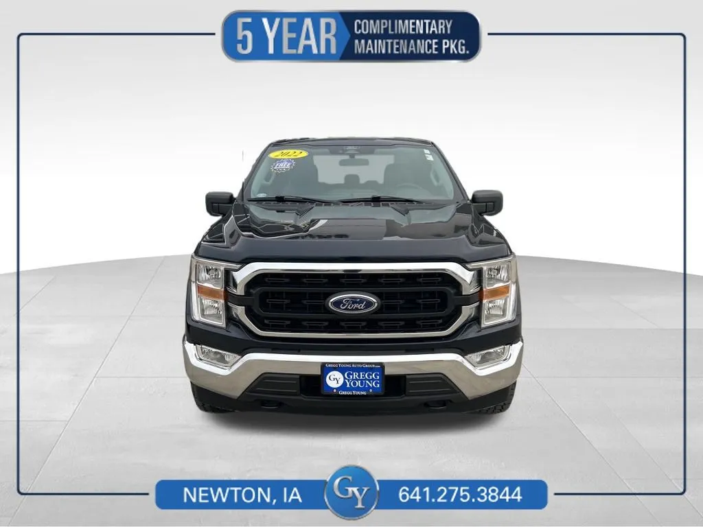 Blue 2022 Ford F-150 XLT for sale in Newton, IA