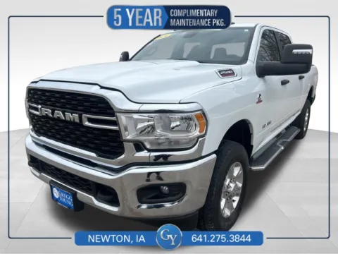 White 2024 Ram 2500 Big Horn for sale in Newton, IA