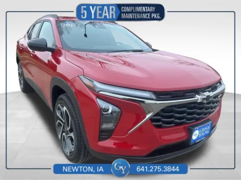 Red 2026 Chevrolet Trax 2RS for sale in Newton, IA