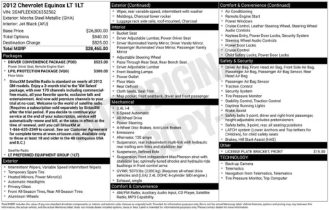 Photos of 2012 Chevrolet Equinox LT for sale in Newton, IA at Gregg Young Cadillac of Newton