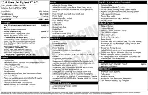 Photos of 2017 Chevrolet Equinox LT for sale in Newton, IA at Gregg Young Cadillac of Newton