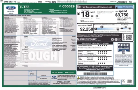 Photos of 2020 Ford F-150 King Ranch for sale in Newton, IA at Gregg Young Cadillac of Newton