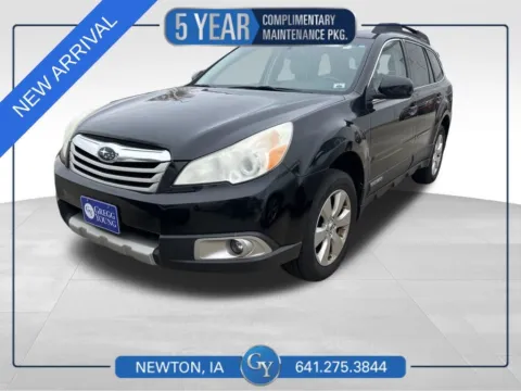 Black 2012 Subaru Outback 2.5i for sale in Newton, IA