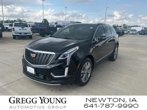 Black 2026 Cadillac XT5 Premium Luxury for sale in Newton, IA
