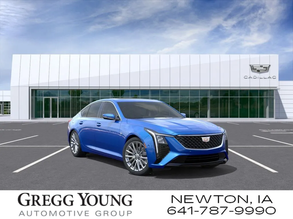 Blue 2026 Cadillac CT5 Premium Luxury for sale in Newton, IA