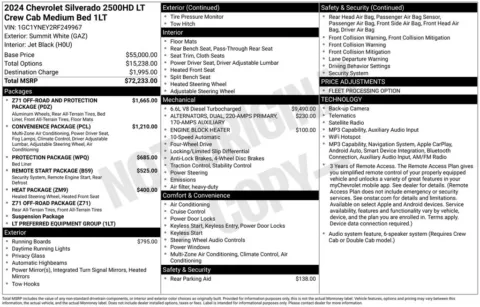 Photos of 2024 Chevrolet Silverado 2500HD LT for sale in Newton, IA at Gregg Young Cadillac of Newton