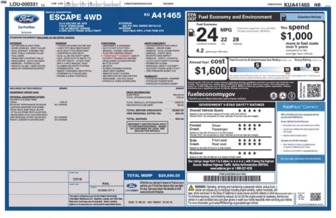 Photos of 2019 Ford Escape SE for sale in Newton, IA at Gregg Young Cadillac of Newton