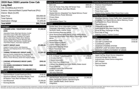 Photos of 2020 Ram 3500 Laramie for sale in Newton, IA at Gregg Young Cadillac of Newton