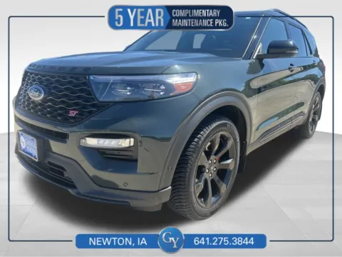Green 2023 Ford Explorer ST for sale in Newton, IA