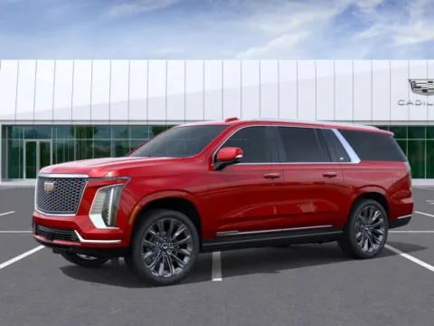 Photos of 2026 Cadillac Escalade ESV Platinum Edition for sale in Newton, IA at Gregg Young Cadillac of Newton