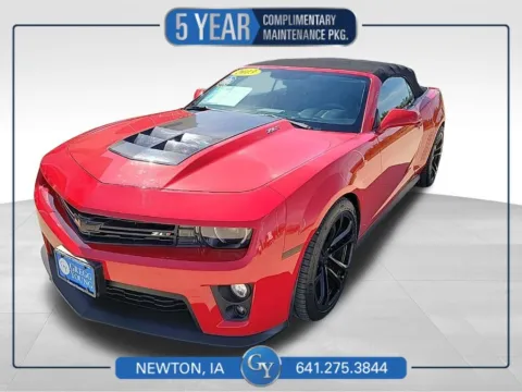 Red 2013 Chevrolet Camaro ZL1 for sale in Newton, IA