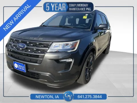 Gray 2018 Ford Explorer XLT for sale in Newton, IA