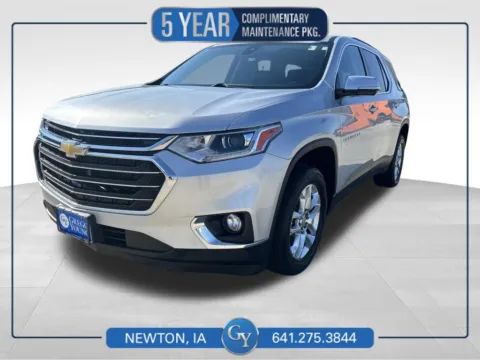Silver 2020 Chevrolet Traverse LT for sale in Newton, IA