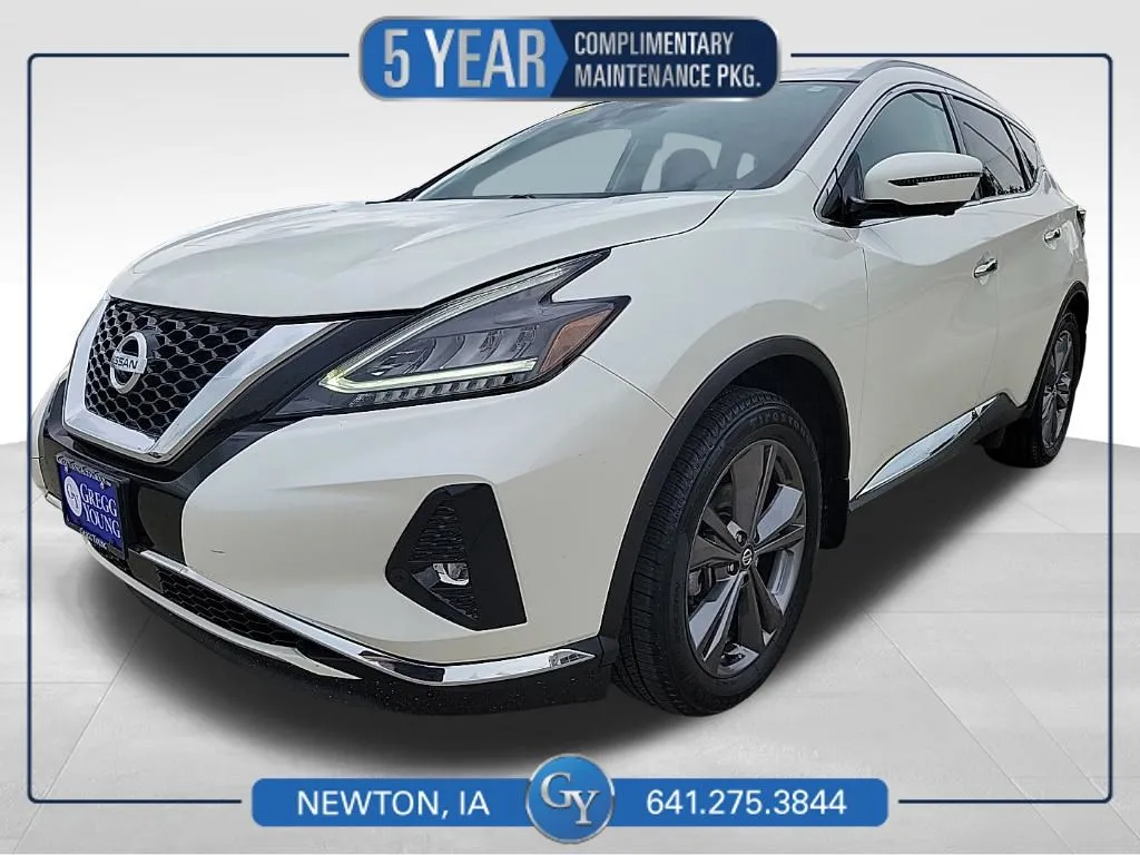 White 2022 Nissan Murano Platinum for sale in Newton, IA