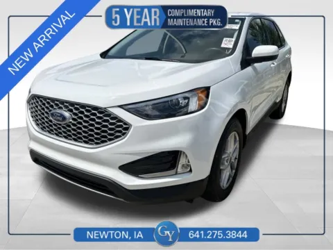 White 2024 Ford Edge SEL for sale in Newton, IA