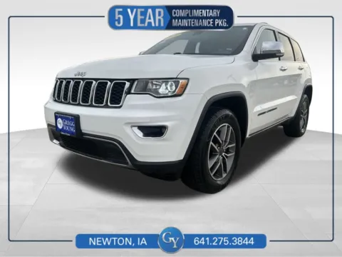 White 2020 Jeep Grand Cherokee Limited for sale in Newton, IA