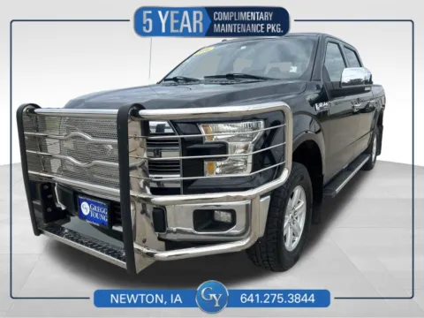Black 2016 Ford F-150 Lariat for sale in Newton, IA