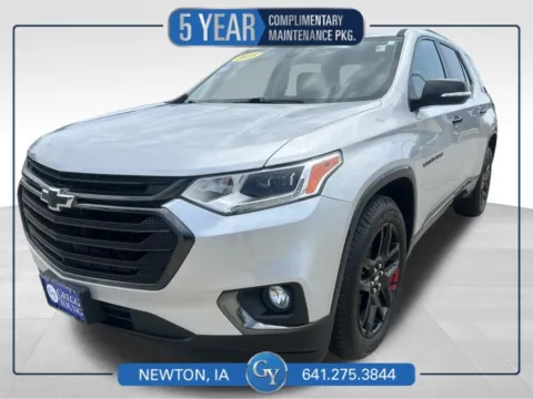Silver 2018 Chevrolet Traverse Premier for sale in Newton, IA