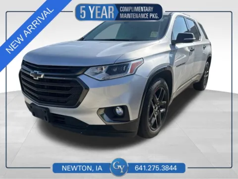 Silver 2018 Chevrolet Traverse Premier for sale in Newton, IA
