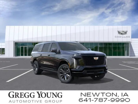 Black 2026 Cadillac Escalade ESV Sport for sale in Newton, IA