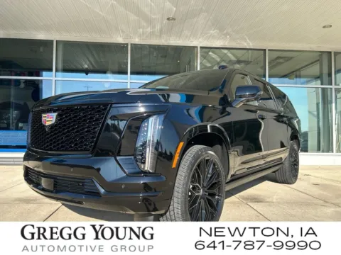 Black 2026 Cadillac Escalade ESV Sport for sale in Newton, IA