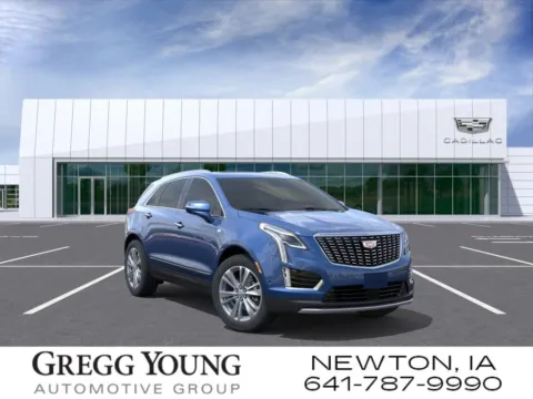Blue 2026 Cadillac XT5 Premium Luxury for sale in Newton, IA