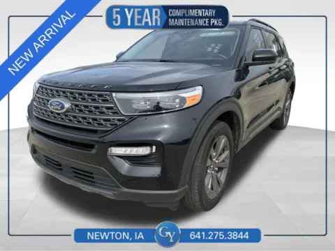 Black 2024 Ford Explorer XLT for sale in Newton, IA