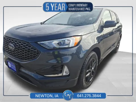 Blue 2023 Ford Edge SEL for sale in Newton, IA