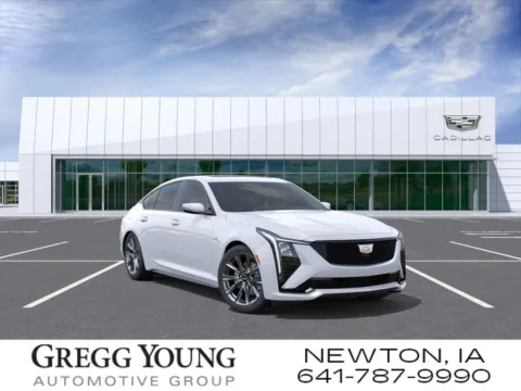 White 2026 Cadillac CT5 Sport for sale in Newton, IA