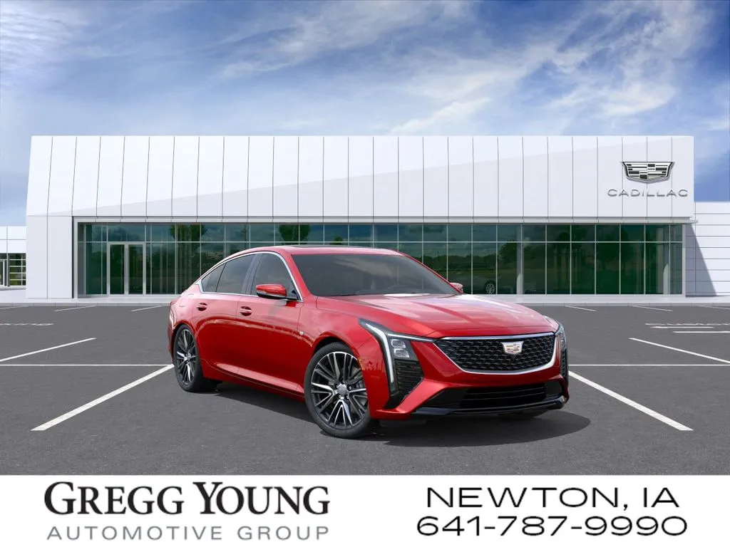 Red 2026 Cadillac CT5 Premium Luxury for sale in Newton, IA