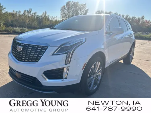 White 2026 Cadillac XT5 Premium Luxury for sale in Newton, IA
