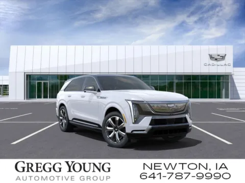 White 2025 Cadillac Escalade IQ Luxury 1 for sale in Newton, IA