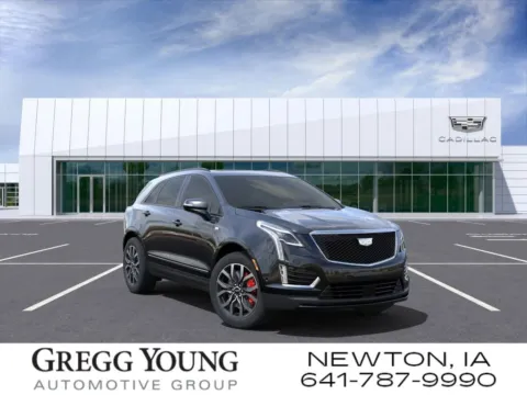 Black 2025 Cadillac XT5 Sport for sale in Newton, IA