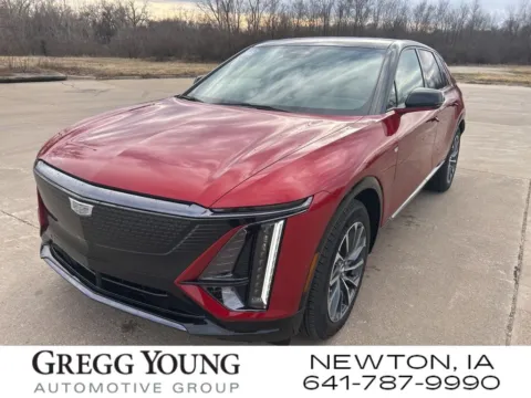 Red 2025 Cadillac LYRIQ Sport for sale in Newton, IA