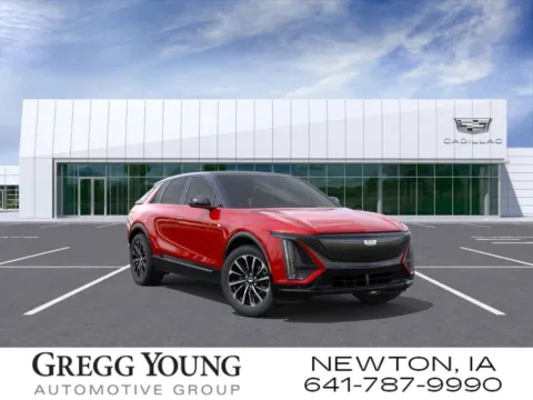 Red 2025 Cadillac LYRIQ Sport for sale in Newton, IA