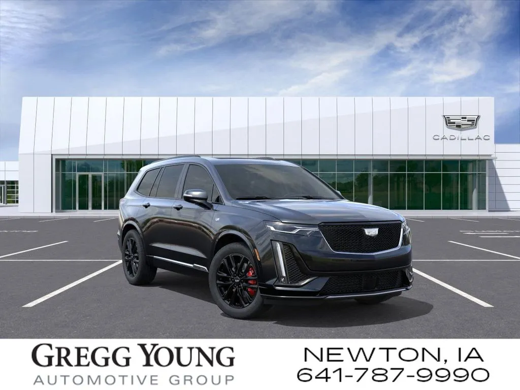 Black 2025 Cadillac XT6 Sport for sale in Newton, IA