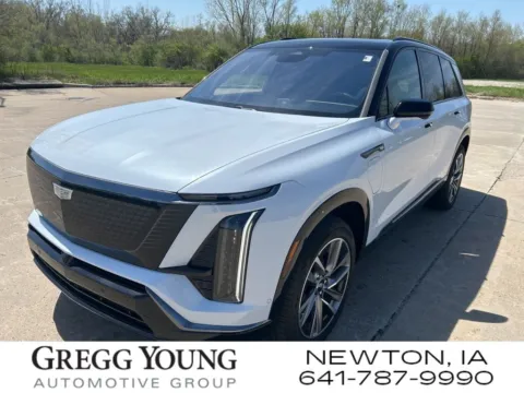 White 2026 Cadillac VISTIQ Sport for sale in Newton, IA