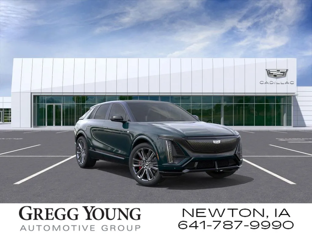 Green 2026 Cadillac LYRIQ V-Series for sale in Newton, IA