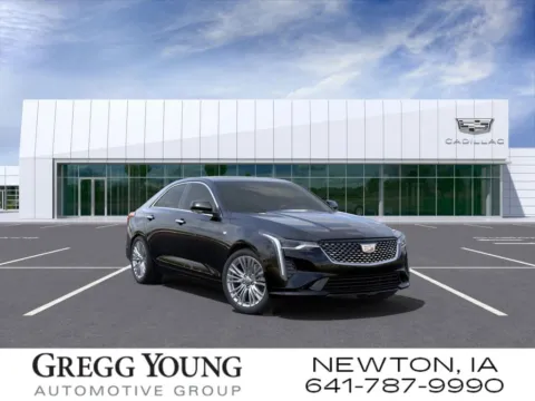 Black 2025 Cadillac CT4 Premium Luxury for sale in Newton, IA