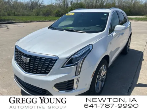 White 2025 Cadillac XT5 Premium Luxury for sale in Newton, IA