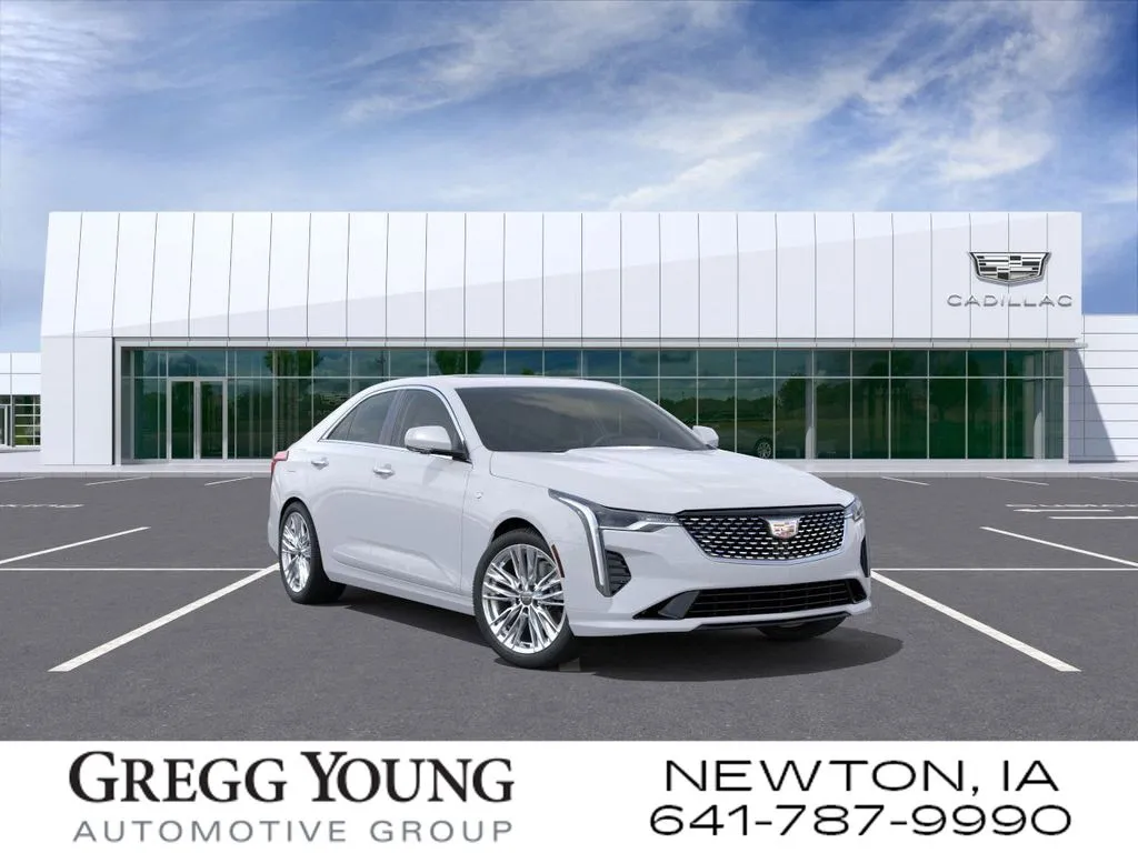 White 2026 Cadillac CT4 Premium Luxury for sale in Newton, IA