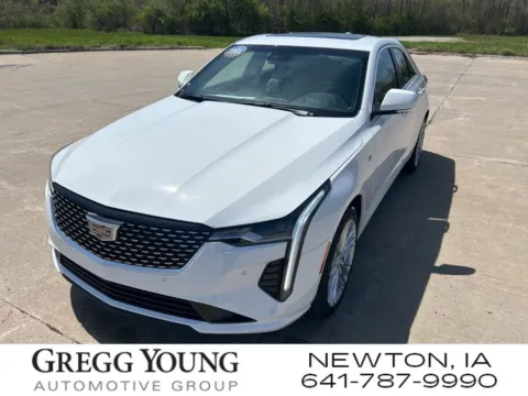 White 2026 Cadillac CT4 Premium Luxury for sale in Newton, IA