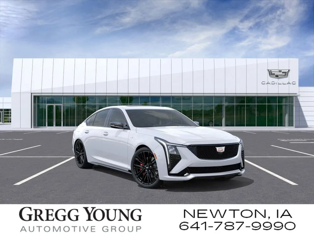 White 2026 Cadillac CT5 V-Series for sale in Newton, IA