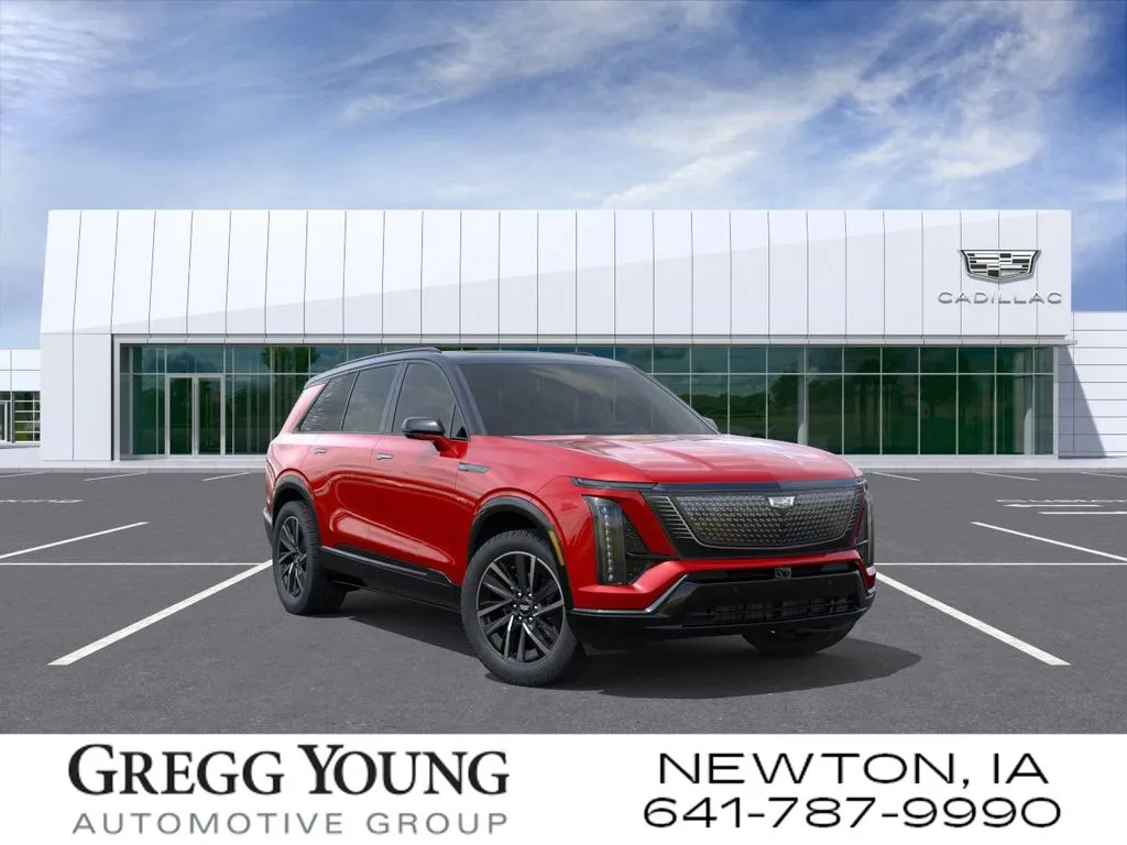 Red 2026 Cadillac VISTIQ Sport for sale in Newton, IA