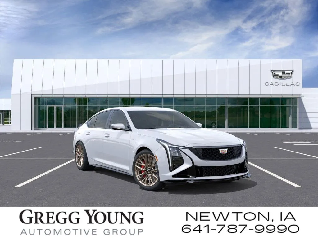 White 2026 Cadillac CT5 V-Series for sale in Newton, IA