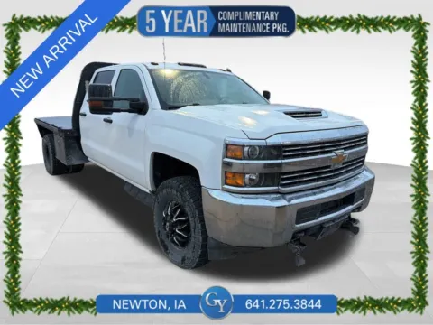White 2018 Chevrolet Silverado 3500HD Work Truck for sale in Newton, IA