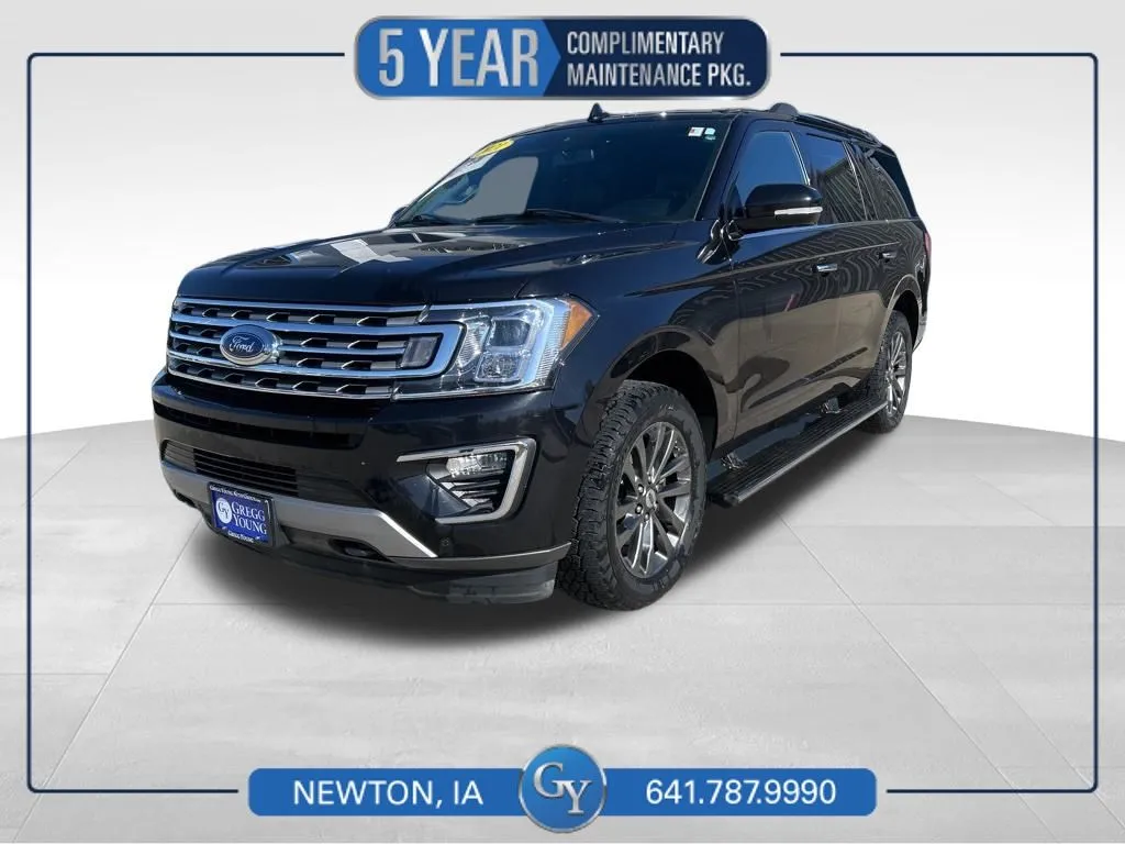Black 2021 Ford Expedition Limited for sale in Newton, IA