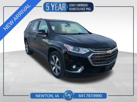 Black 2020 Chevrolet Traverse 3LT for sale in Newton, IA